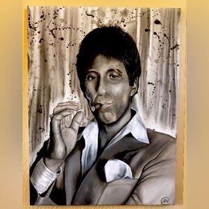 Art of various types. Some samples of my work in acrylic. Most already sold.